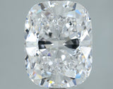 Lab-Grown 4.01 Carat Cushion Brilliant Diamond color D Clarity VS2, precious stones, engagement diamonds