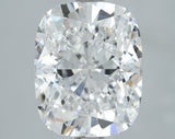 Lab-Grown 3.00 Carat Cushion Brilliant Diamond color D Clarity VS1, precious stones, engagement diamonds