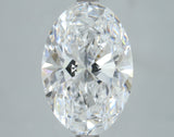 Lab-Grown 3.01 Carat Oval Shape Diamond color D Clarity VS1, precious stones, engagement diamonds