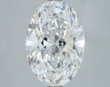 Lab-Grown 3.02 Carat Oval Shape Diamond color D Clarity VS1, precious stones, engagement diamonds