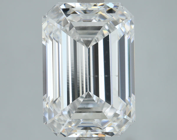 Lab-Grown 3.02 Carat Emerald Cut Diamond color E Clarity VS1, precious stones, engagement diamonds