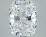 Lab-Grown 5.00 Carat Cushion Brilliant Diamond color E Clarity VS1, precious stones, engagement diamonds