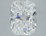 Lab-Grown 3.01 Carat Cushion Brilliant Diamond color D Clarity VS1, precious stones, engagement diamonds