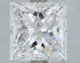 Lab-Grown 2.00 Carat Princess Cut Diamond color D Clarity VS2, precious stones, engagement diamonds