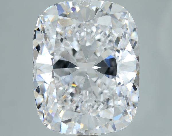 Lab-Grown 9.02 Carat Cushion Brilliant Diamond color D Clarity VVS2, precious stones, engagement diamonds