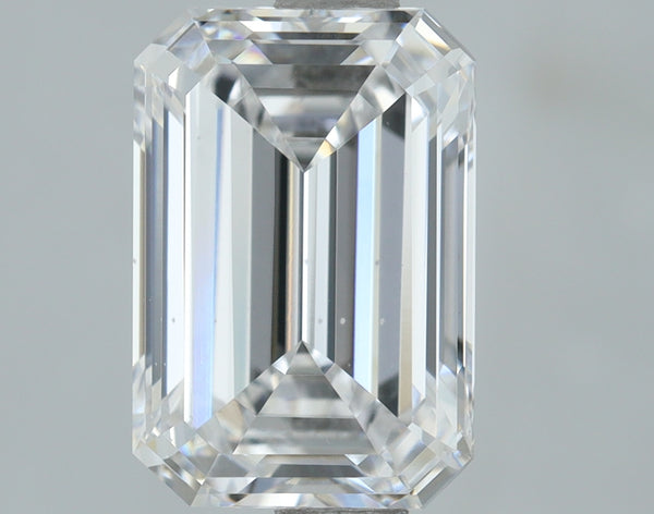 Lab-Grown 1.50 Carat Emerald Cut Diamond color D Clarity VS2, precious stones, engagement diamonds