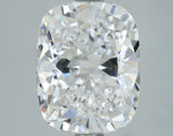 Lab-Grown 3.05 Carat Cushion Brilliant Diamond color E Clarity VS1, precious stones, engagement diamonds