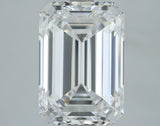 Lab-Grown 3.06 Carat Emerald Cut Diamond color D Clarity VS1, precious stones, engagement diamonds