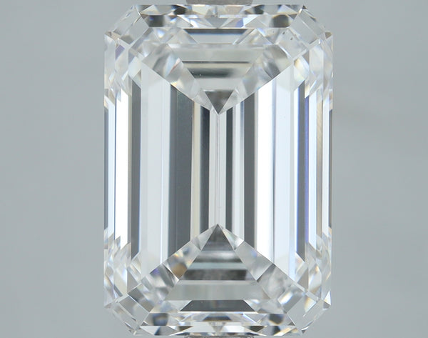 Lab-Grown 3.06 Carat Emerald Cut Diamond color D Clarity VS1, precious stones, engagement diamonds