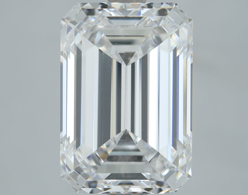 Lab-Grown 3.06 Carat Emerald Cut Diamond color D Clarity VS1, precious stones, engagement diamonds