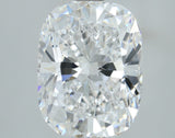 Lab-Grown 2.51 Carat Cushion Brilliant Diamond color E Clarity VS1, precious stones, engagement diamonds