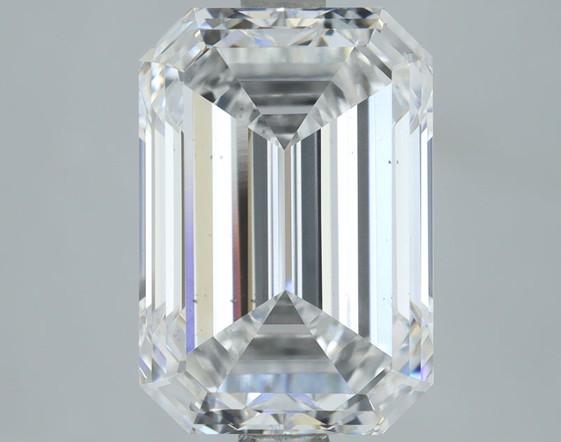 Lab-Grown 3.01 Carat Emerald Cut Diamond color D Clarity VS2, precious stones, engagement diamonds