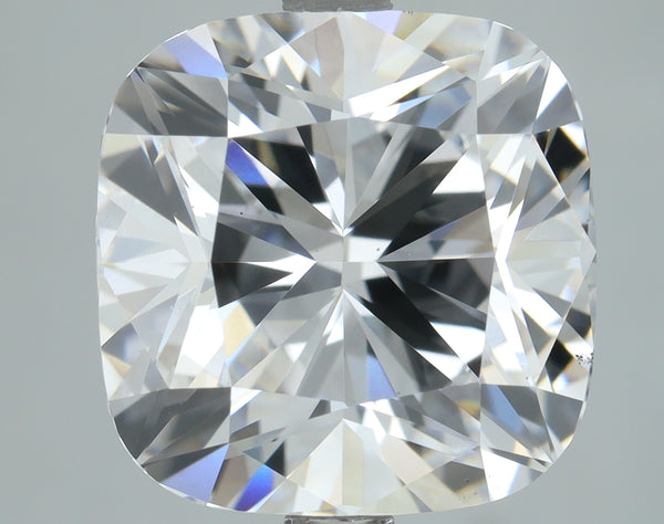 Lab-Grown 5.01 Carat Cushion Brilliant Diamond color E Clarity VS1, precious stones, engagement diamonds