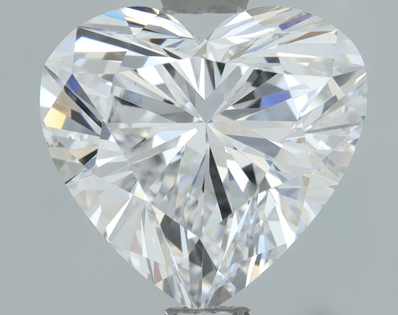 Lab-Grown 1.70 Carat Heart Shape Diamond color D Clarity VS1, precious stones, engagement diamonds