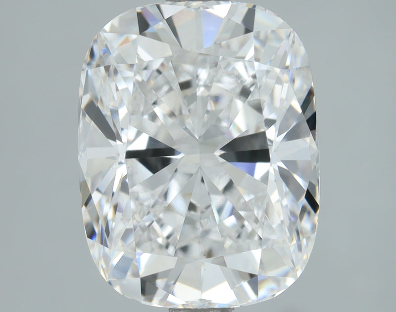 Lab-Grown 3.10 Carat Cushion Brilliant Diamond color E Clarity VS1, precious stones, engagement diamonds