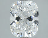 Lab-Grown 2.70 Carat Cushion Brilliant Diamond color D Clarity VS2, precious stones, engagement diamonds