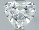 Lab-Grown 1.01 Carat Heart Shape Diamond color D Clarity VS1, precious stones, engagement diamonds