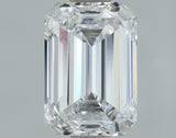 Lab-Grown 1.01 Carat Emerald Cut Diamond color D Clarity VVS2, precious stones, engagement diamonds