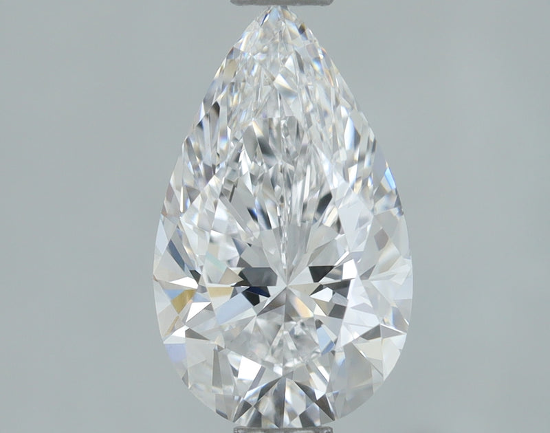 Lab-Grown 1.00 Carat Pear Shape Diamond color D Clarity VVS2, precious stones, engagement diamonds