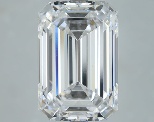 Lab-Grown 8.04 Carat Emerald Cut Diamond color E Clarity VS1, precious stones, engagement diamonds