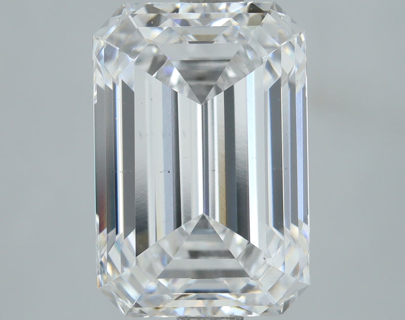 Lab-Grown 3.02 Carat Emerald Cut Diamond color D Clarity VS1, precious stones, engagement diamonds