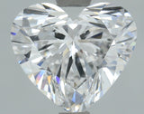 Lab-Grown 1.50 Carat Heart Shape Diamond color D Clarity VS1, precious stones, engagement diamonds