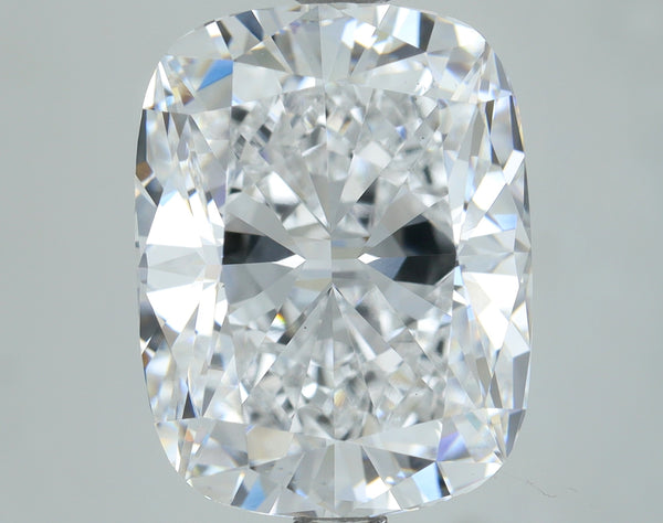 Lab-Grown 5.01 Carat Cushion Brilliant Diamond color E Clarity VS1, precious stones, engagement diamonds