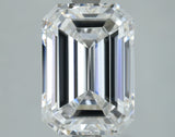 Lab-Grown 3.01 Carat Emerald Cut Diamond color E Clarity VS1, precious stones, engagement diamonds