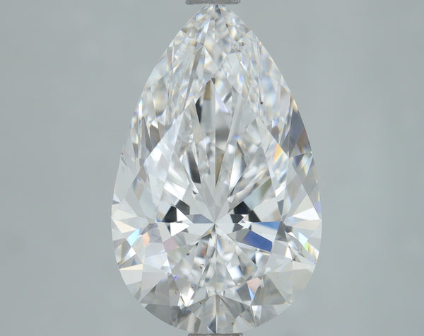 Lab-Grown 3.04 Carat Pear Shape Diamond color E Clarity VS1, precious stones, engagement diamonds