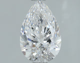 Lab-Grown 1.00 Carat Pear Shape Diamond color D Clarity VVS2, precious stones, engagement diamonds