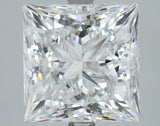 Lab-Grown 5.04 Carat Princess Cut Diamond color D Clarity VS1, precious stones, engagement diamonds