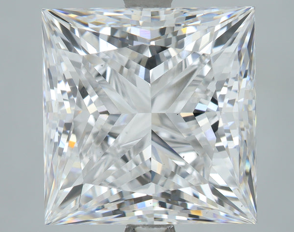 Lab-Grown 5.04 Carat Princess Cut Diamond color D Clarity VS1, precious stones, engagement diamonds