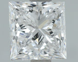 Lab-Grown 1.00 Carat Princess Cut Diamond color E Clarity VS2, precious stones, engagement diamonds