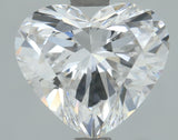 Lab-Grown 2.00 Carat Heart Shape Diamond color E Clarity VS1, precious stones, engagement diamonds