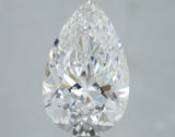 Lab-Grown 3.01 Carat Pear Shape Diamond color E Clarity VS2, precious stones, engagement diamonds