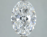 Lab-Grown 3.00 Carat Oval Shape Diamond color D Clarity VS1, precious stones, engagement diamonds