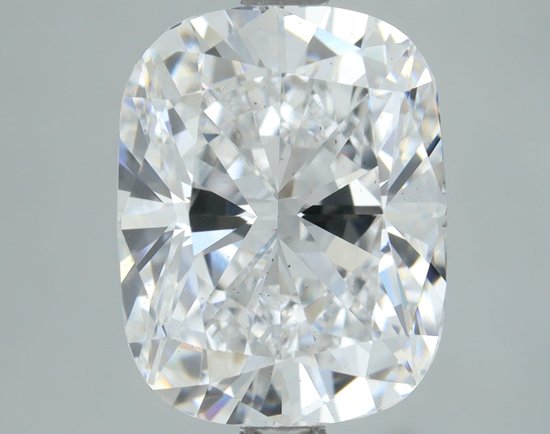 Lab-Grown 3.70 Carat Cushion Brilliant Diamond color E Clarity VS2, precious stones, engagement diamonds