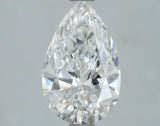 Lab-Grown 1.50 Carat Pear Shape Diamond color D Clarity VVS2, precious stones, engagement diamonds