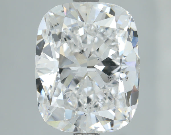 Lab-Grown 4.00 Carat Cushion Brilliant Diamond color E Clarity SI1, precious stones, engagement diamonds