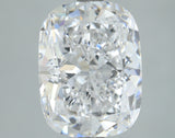 Lab-Grown 4.00 Carat Cushion Brilliant Diamond color E Clarity VS2, precious stones, engagement diamonds