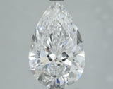 Lab-Grown 3.01 Carat Pear Shape Diamond color D Clarity VS1, precious stones, engagement diamonds