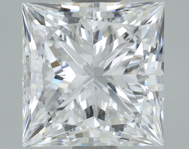 Lab-Grown 1.51 Carat Princess Cut Diamond color D Clarity VS1, precious stones, engagement diamonds