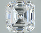 Lab-Grown 5.09 Carat Asscher Cut Diamond color D Clarity VS1, precious stones, engagement diamonds