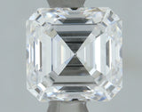 Lab-Grown 1.02 Carat Asscher Cut Diamond color D Clarity VVS2, precious stones, engagement diamonds