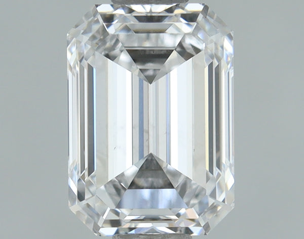 Lab-Grown 1.02 Carat Emerald Cut Diamond color E Clarity VS1, precious stones, engagement diamonds