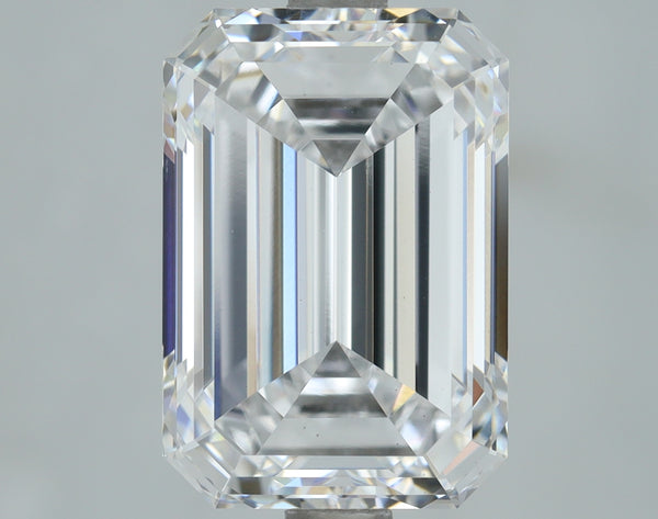 Lab-Grown 3.07 Carat Emerald Cut Diamond color D Clarity VS1, precious stones, engagement diamonds