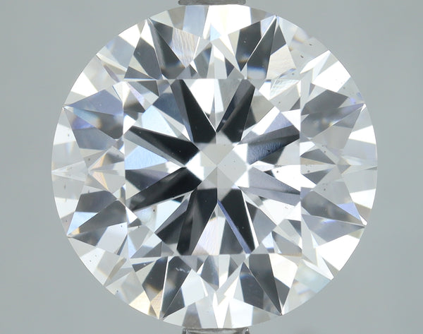 Lab-Grown 4.03 Carat Round Brilliant Diamond color E Clarity VS2, precious stones, engagement diamonds