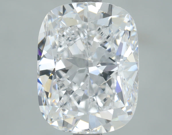 Lab-Grown 3.00 Carat Cushion Brilliant Diamond color D Clarity VS1, precious stones, engagement diamonds