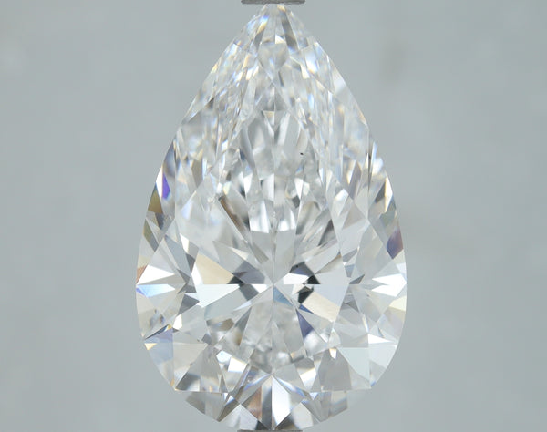 Lab-Grown 4.02 Carat Pear Shape Diamond color E Clarity VS1, precious stones, engagement diamonds