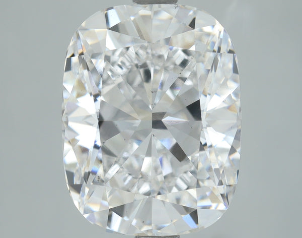 Lab-Grown 4.01 Carat Cushion Brilliant Diamond color E Clarity VS2, precious stones, engagement diamonds